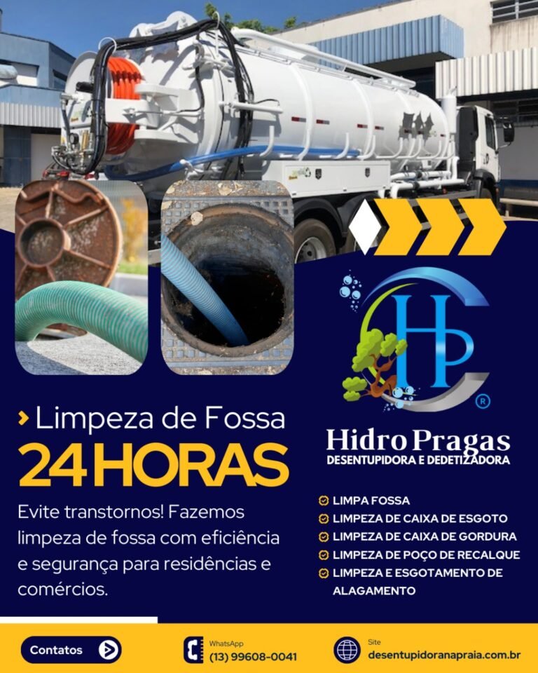limpeza de fossa